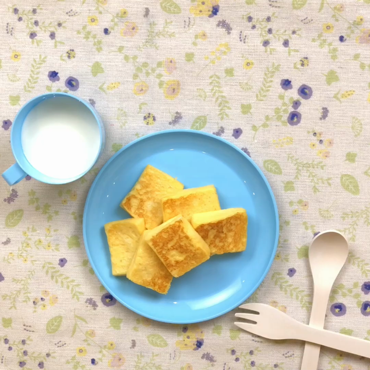 離乳食 中期 手づかみフレンチトースト レシピ 作り方 By どこまでもかあちゃん クックパッド 簡単おいしいみんなのレシピが360万品