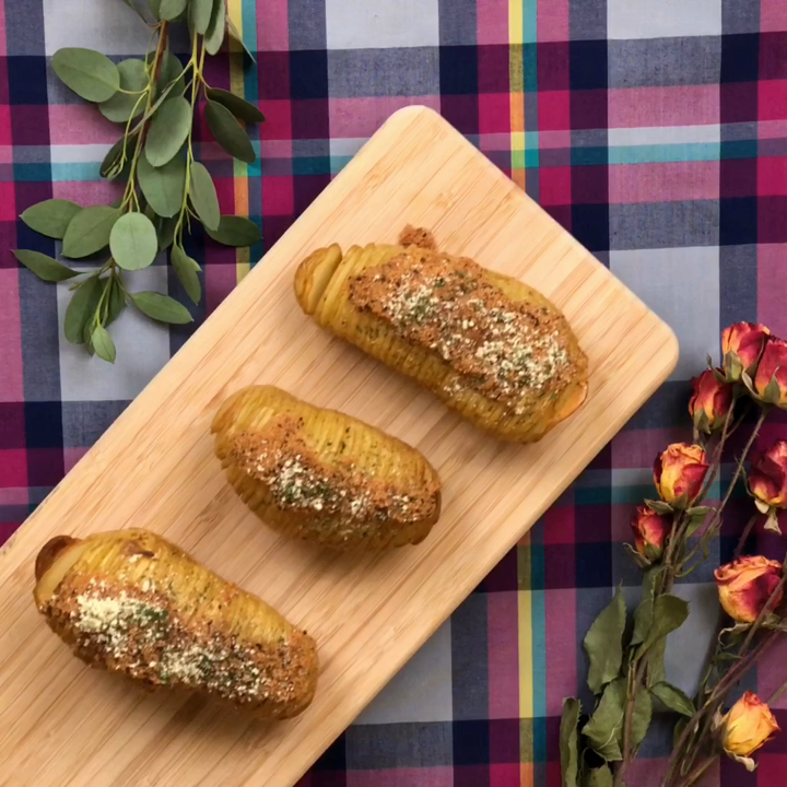 スウェーデン風 ハッセルバックポテト レシピ 作り方 By ｱﾄﾘｴ沙羅 クックパッド 簡単おいしいみんなのレシピが357万品